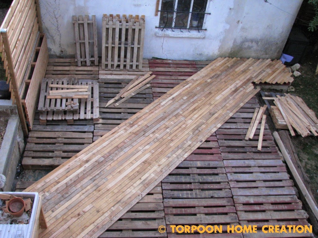 Torpoon Home Creation Terrasse En Palettes Et Salon D Ete