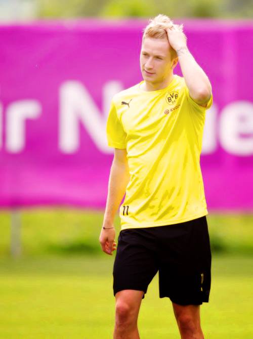All about Marco Reus: Marco Reus at training