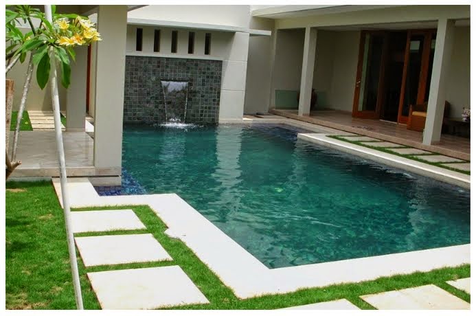 Desain rumah sederhana ada kolam renang minimalis idaman Desain rumah sederhana ada kolam renang minimalis idaman