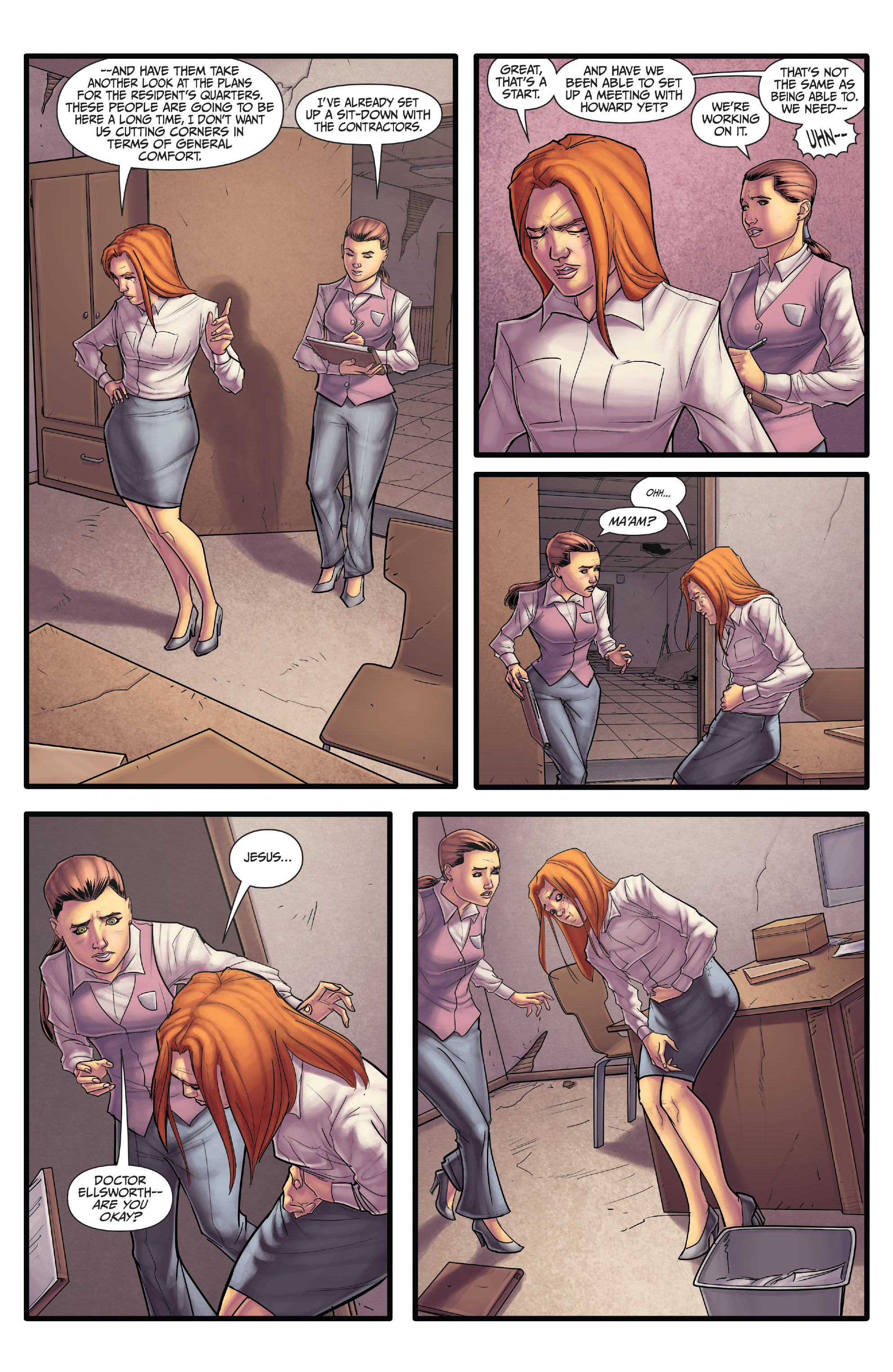 Read online Morning Glories comic -  Issue #17 - 30