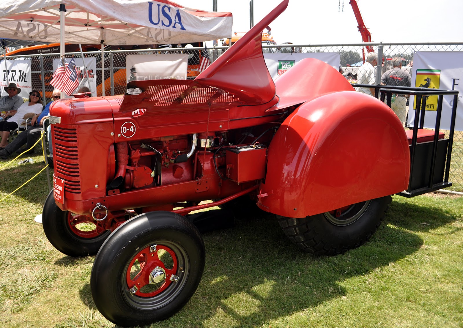 Just A Car Guy far from the utilitarian work tractor, this 1948