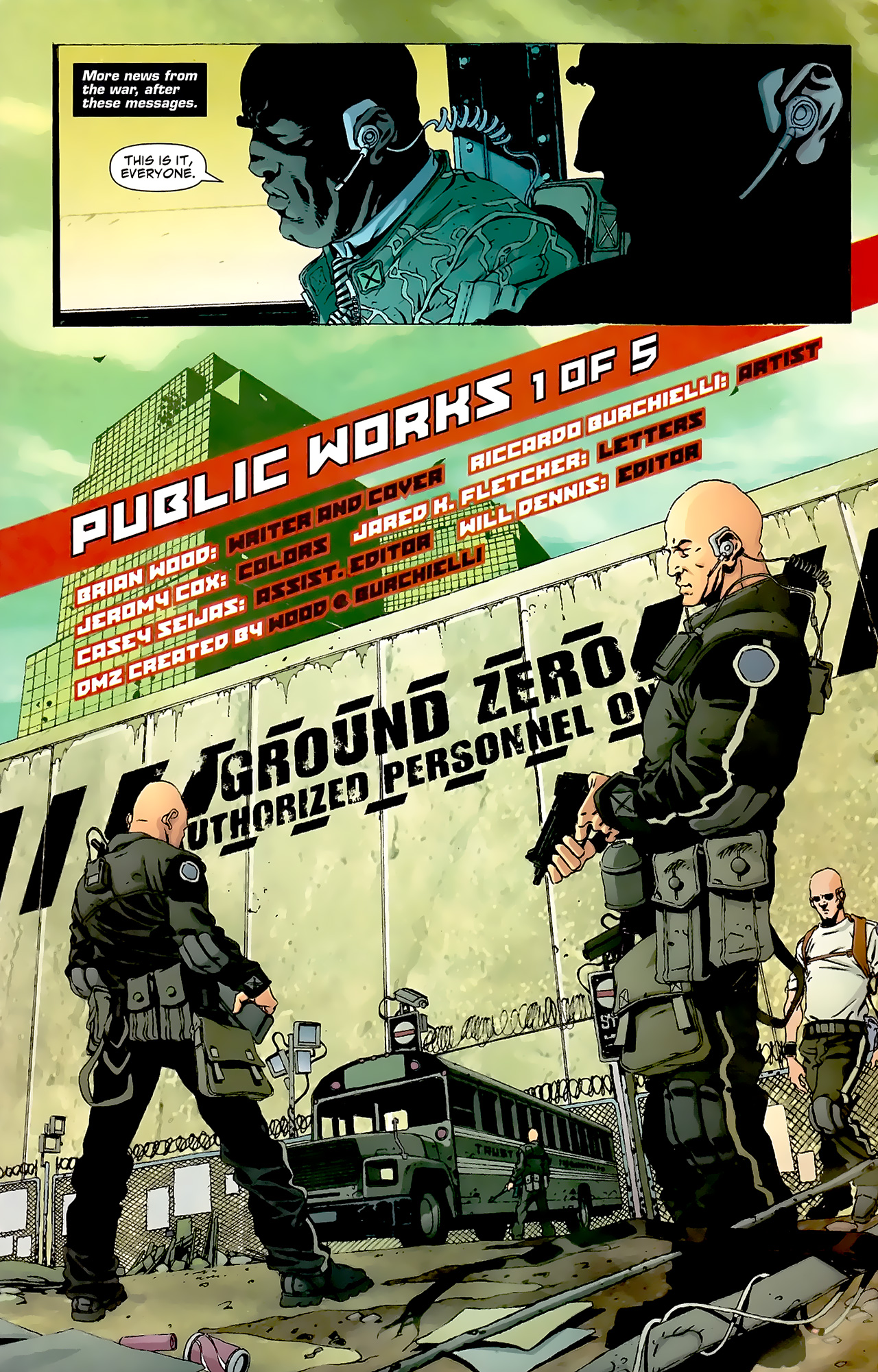 Read online DMZ (2006) comic -  Issue #13 - 5