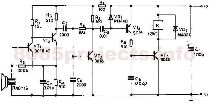 projects-on-electrical-engineering: Ultrasonic transmitter 40kHZ for