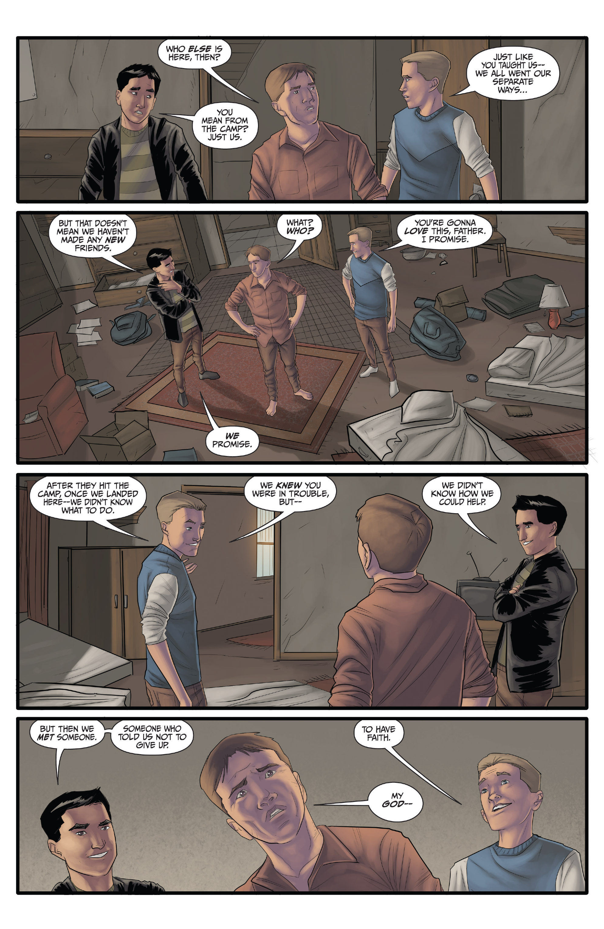 Read online Morning Glories comic -  Issue # _TPB 7 - 107