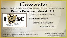 PRÊMIO DESTAQUE CULTURAL DE 2011