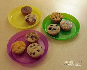 Pancake Muffin Recipe with Mix-ins - www.sweetlittleonesblog.com