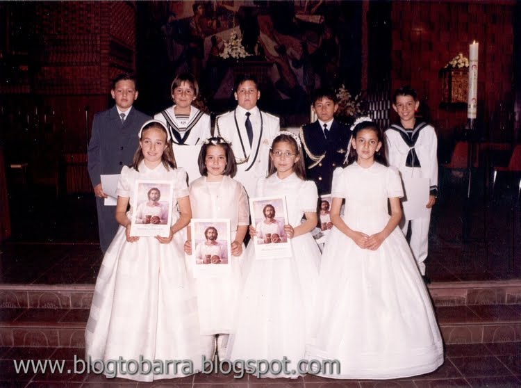 EL RELOJ DE LA VILLA (Tobarra) PRIMERA COMUNION