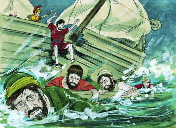 Bible Fun For Kids: Paul is Shipwrecked on the Way to Rome!