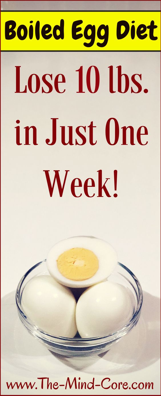 Lose 10 lbs. in Just One Week with This Boiled EGG Diet! Health Hacks