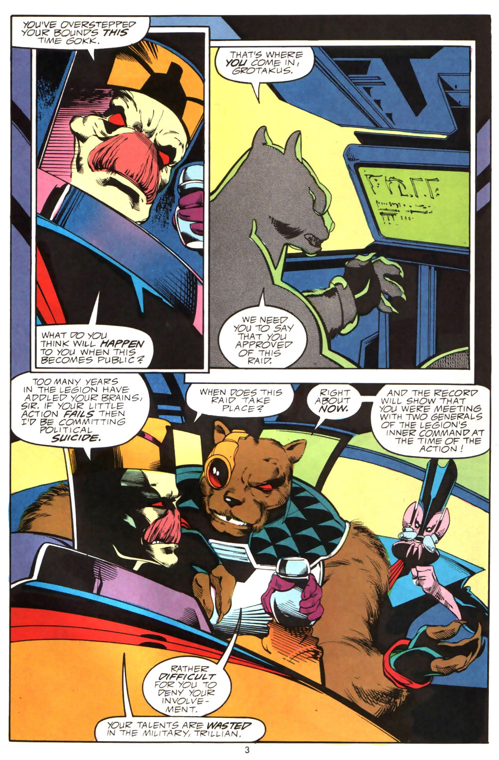 Read online Alien Legion (1987) comic -  Issue #9 - 5