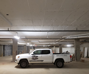 Parking Garage Ceilings Insulation Arlington Mclean Northern