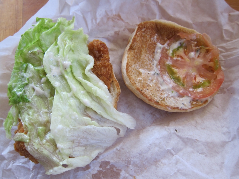 Review Wendy's Mozzarella Chicken Supreme Brand Eating