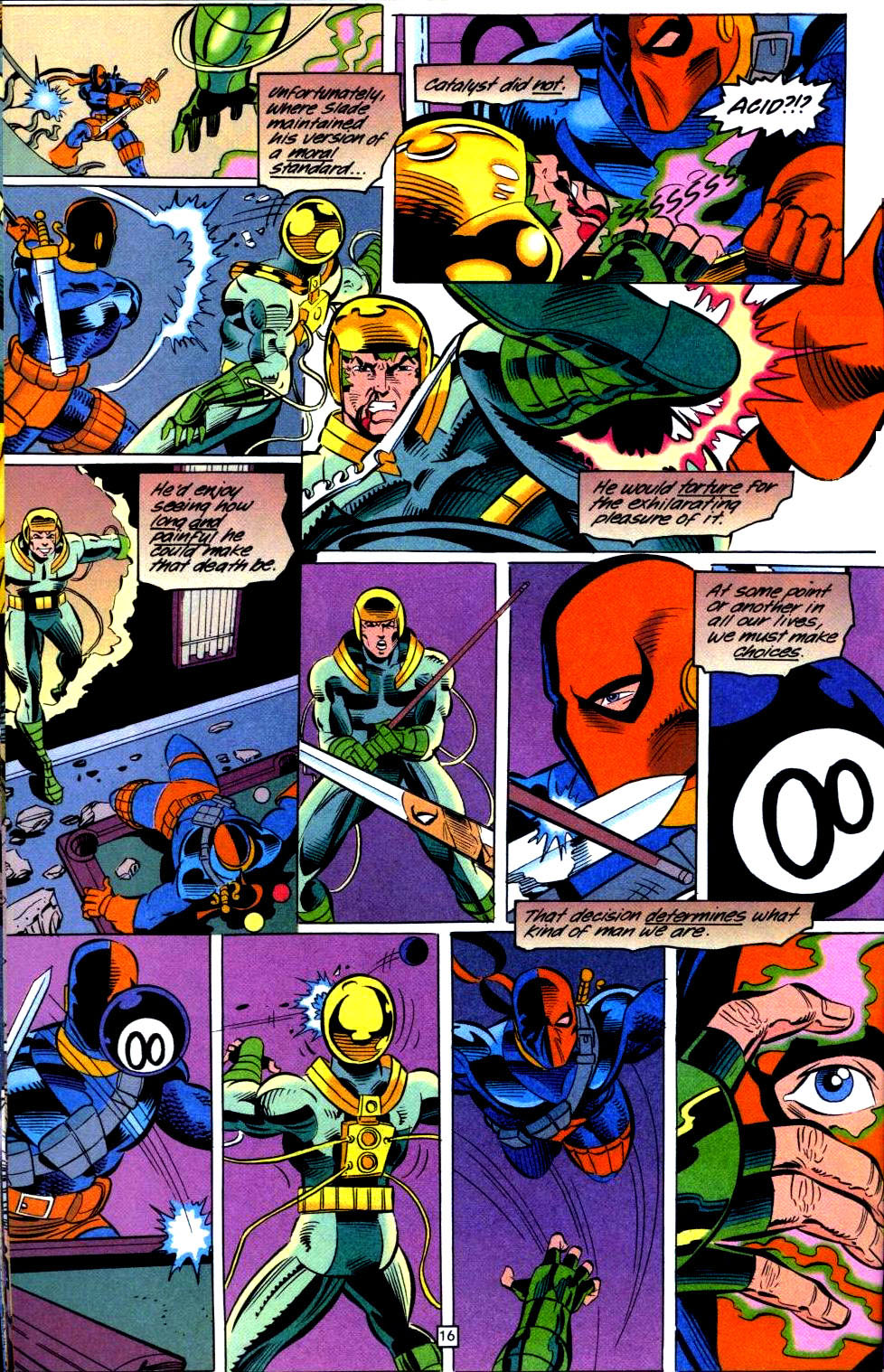Read online Deathstroke (1991) comic -  Issue #37 - 17