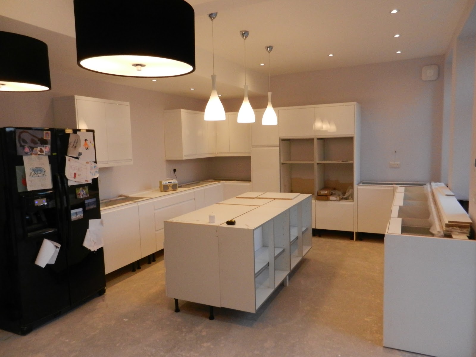 New Kitchen Kitchen Units Installed