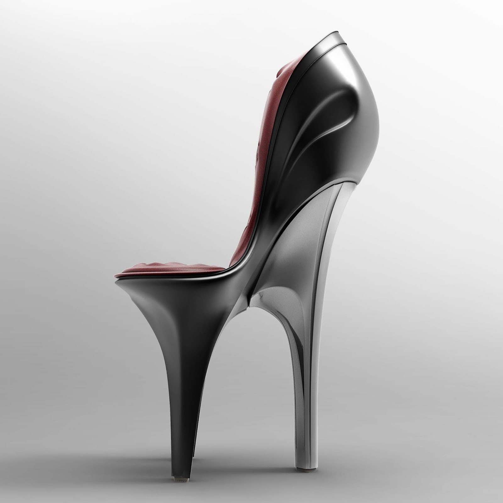 High-Heel Chair Design | C.K CHUANG // IDEAL FORMS