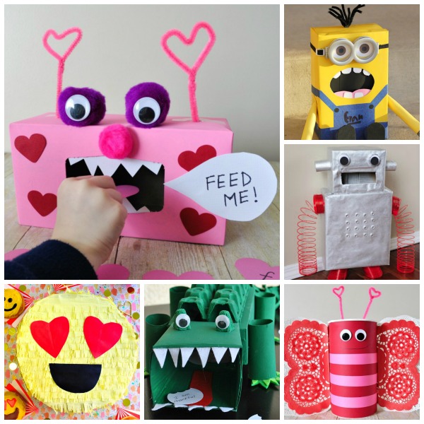 50 VALENTINE BOX IDEAS FOR KIDS-  these are awesome!!!