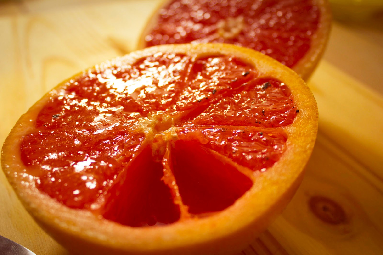 Munched Grapefruit Brulee