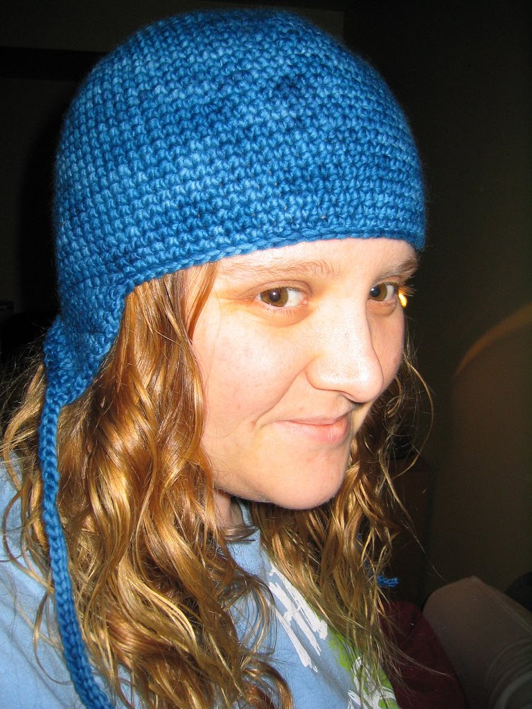 FREE CROCHET PATTERN FOR BEANIE WITH A VISOR - Crochet and Knitting ...