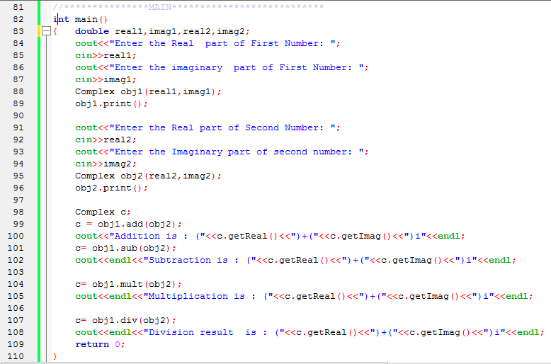 Sample Coding For Dev C