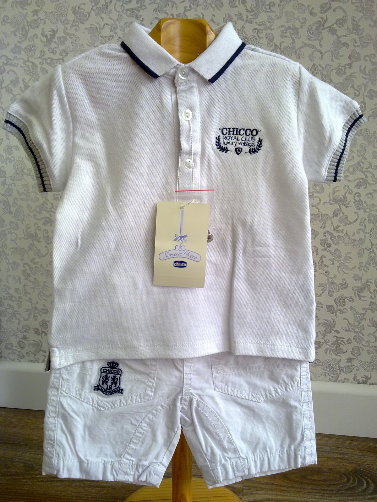 Chicco Completo Tuta Due Pezzi Ensemble De Combinaison Deux Chicco Completo Tuta Due Pezzi Ensemble De Combinaison Deux