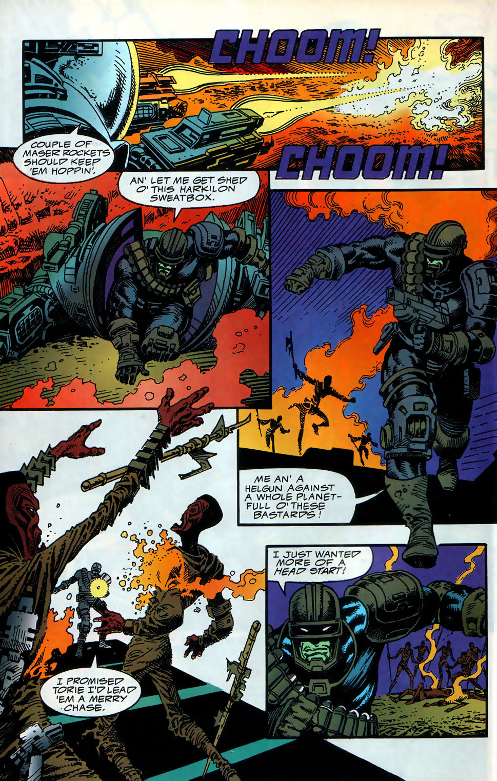 Read online Alien Legion: Binary Deep comic -  Issue # Full - 40