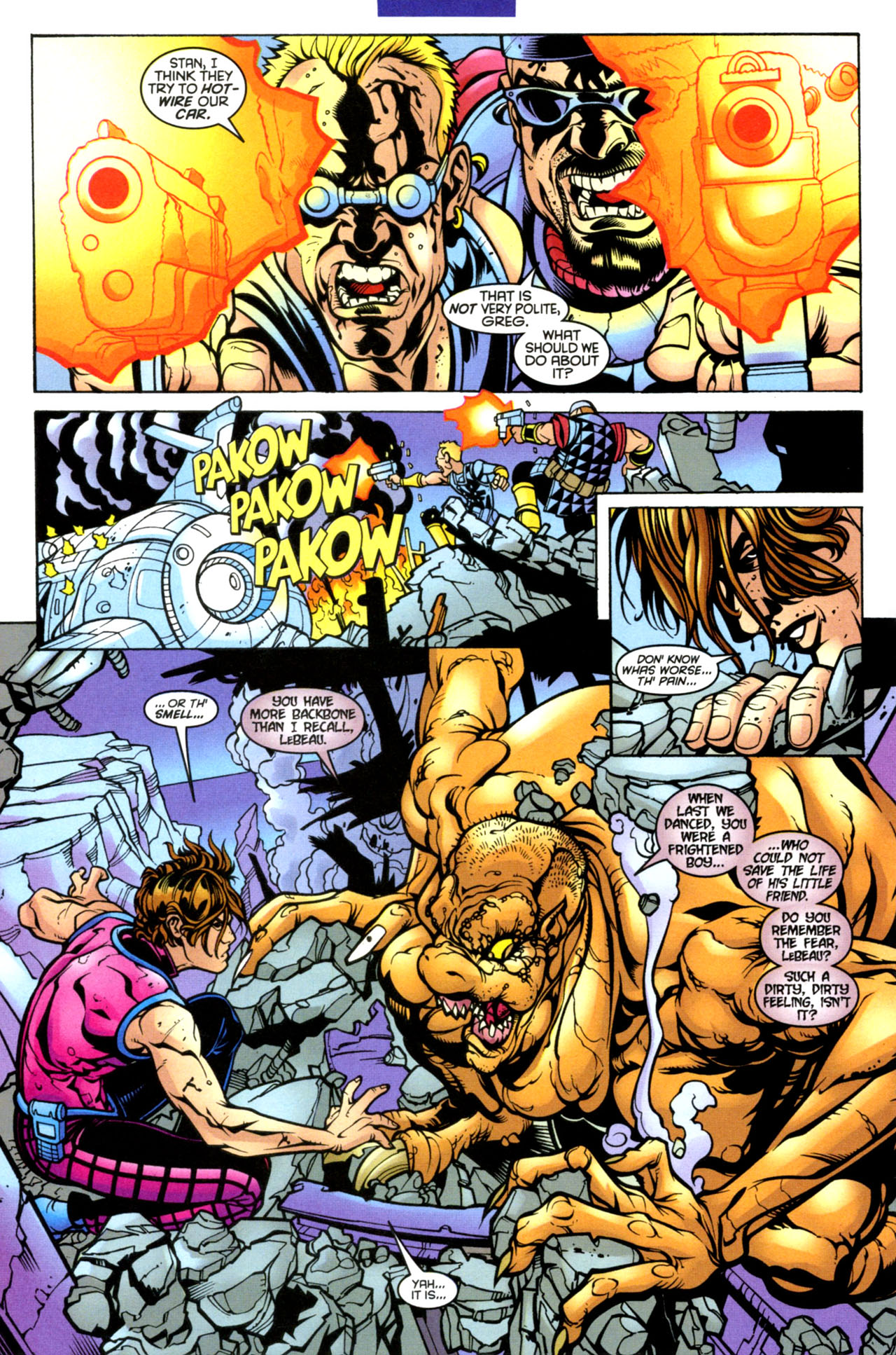 Read online Gambit (1999) comic -  Issue #7 - 21