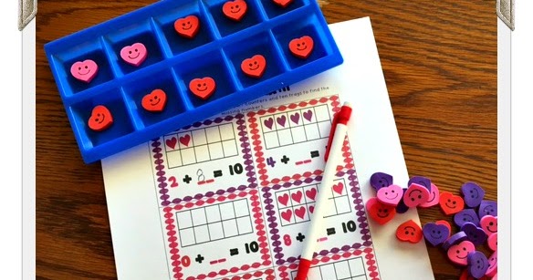 The Very Busy Kindergarten: Valentine Math Ideas