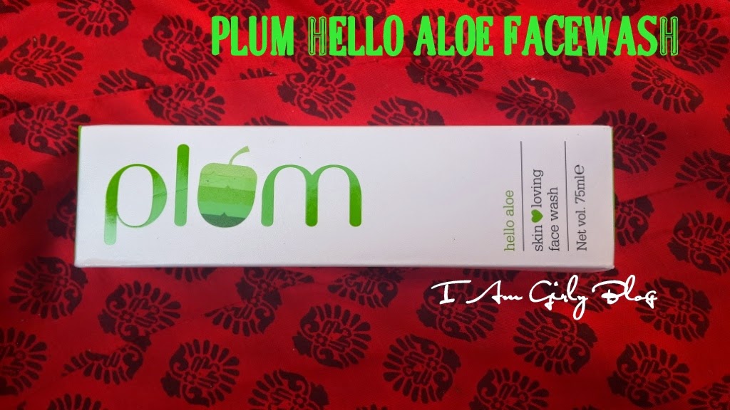 plum aloe vera face wash