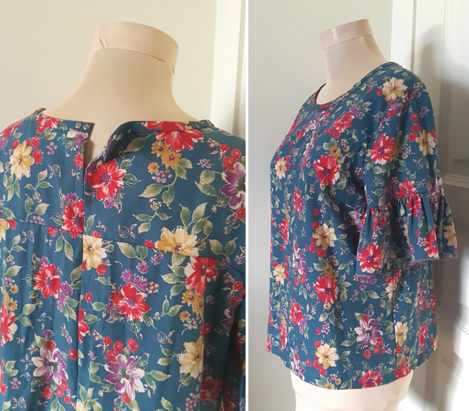 Refashioned Blouse