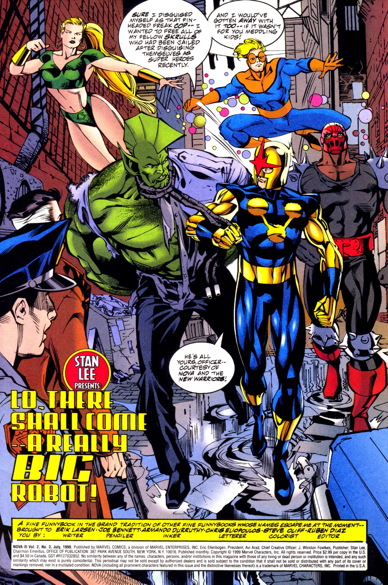 Read online Nova (1999) comic -  Issue #3 - 2