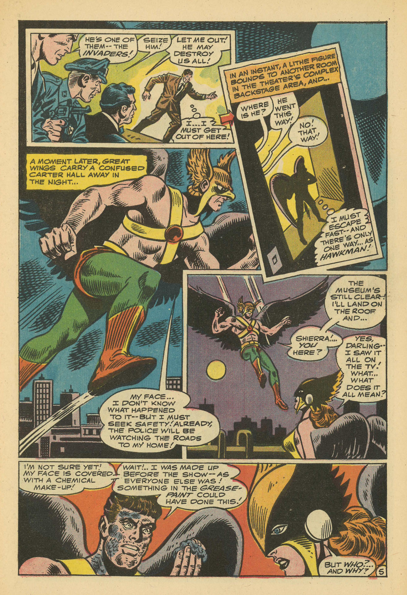 Read online Hawkman (1964) comic -  Issue #22 - 7