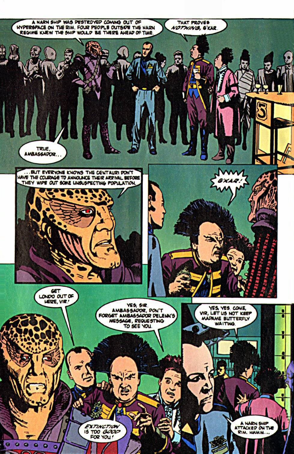 Read online Babylon 5 (1995) comic -  Issue #5 - 5