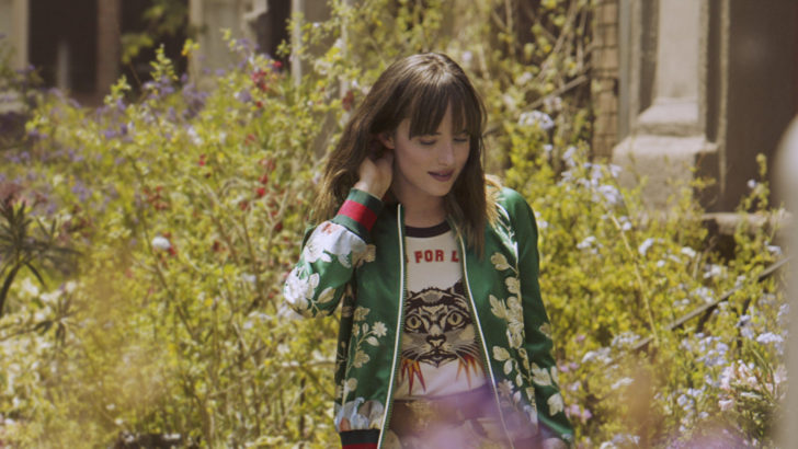 gucci bloom dakota johnson