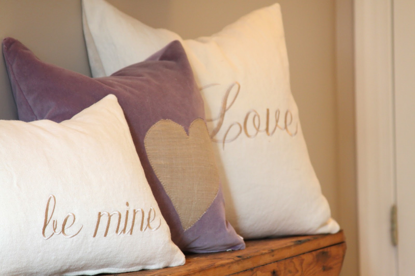 Woven Home "Love" Pillow GiveAway