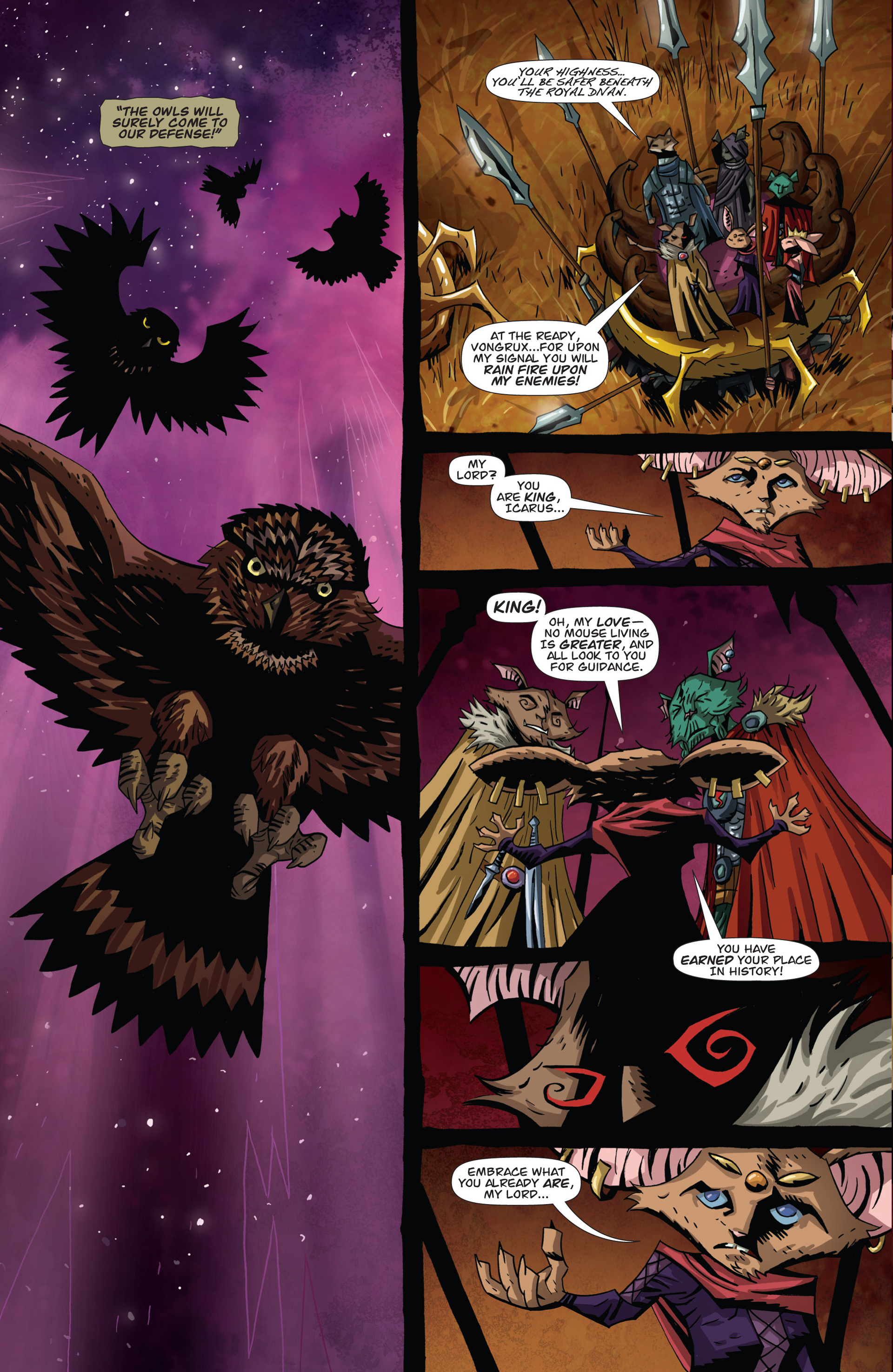 The Mice Templar Volume 4: Legend issue 8 - Page 10