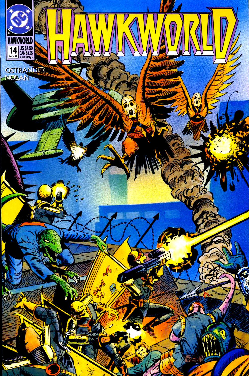 Read online Hawkworld (1990) comic -  Issue #14 - 1