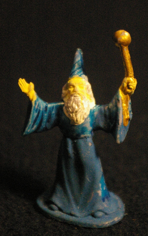 Action Figure Adventures Plastic Wizard