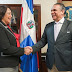   Gobernadora de Santiago y Ventura Camejo hablan de compromiso para seguir mejora servicios
