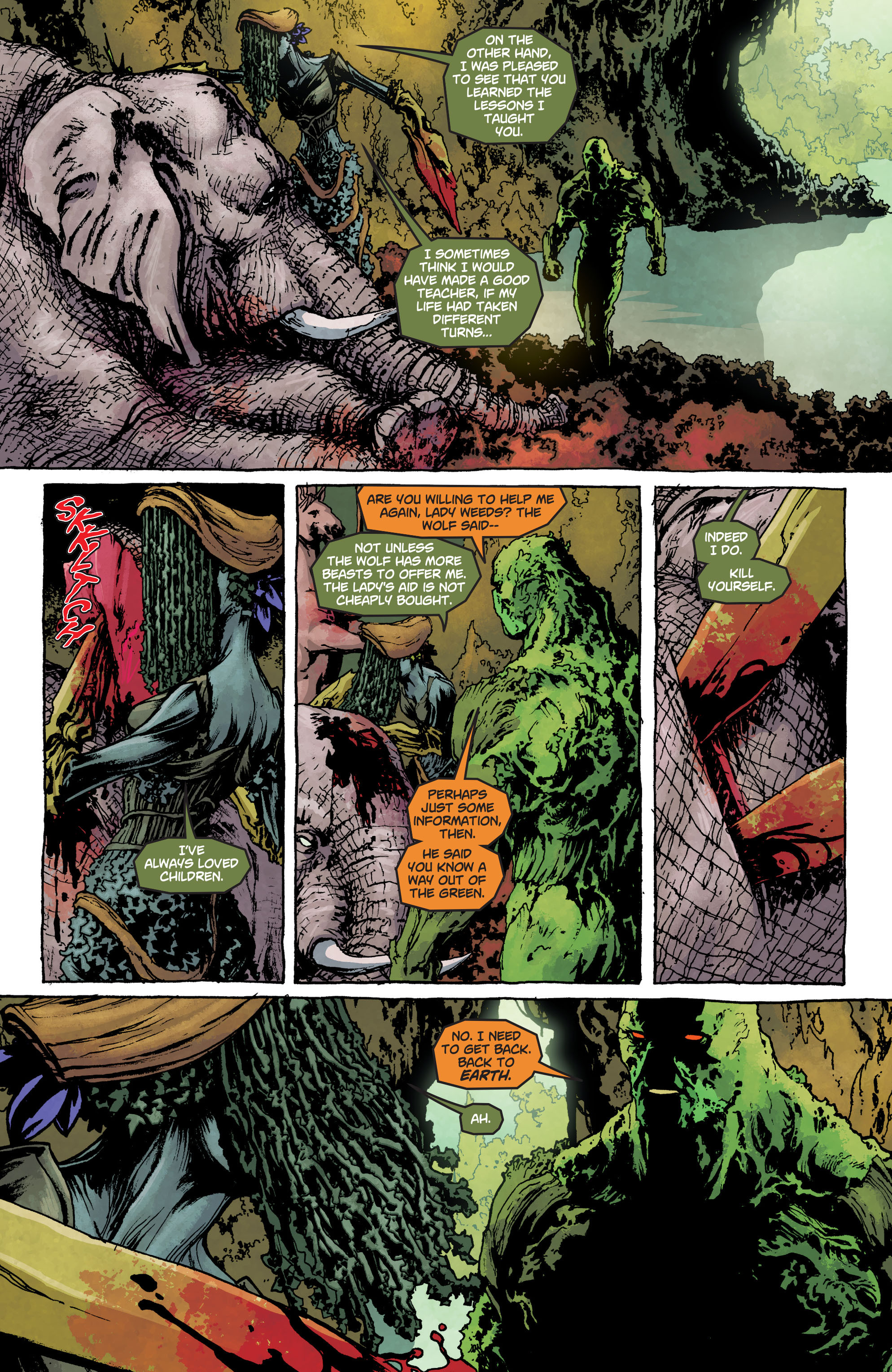 Read online Swamp Thing (2011) comic -  Issue #27 - 7