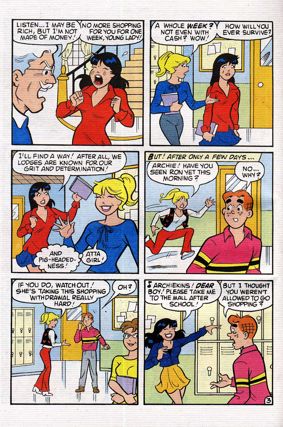 Read online Betty and Veronica Digest Magazine comic -  Issue #151 - 69