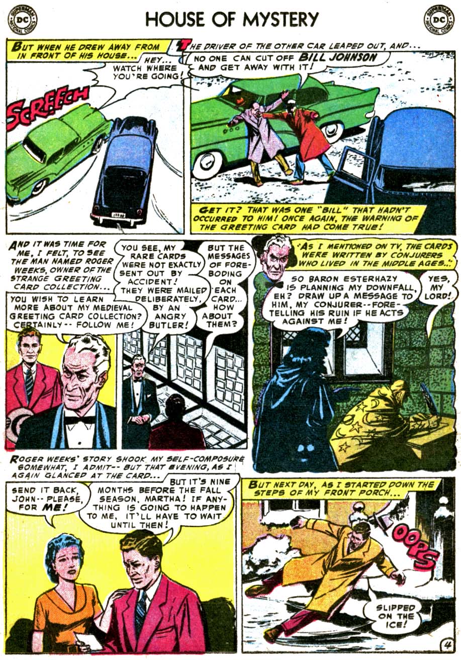 Read online House of Mystery (1951) comic -  Issue #41 - 20