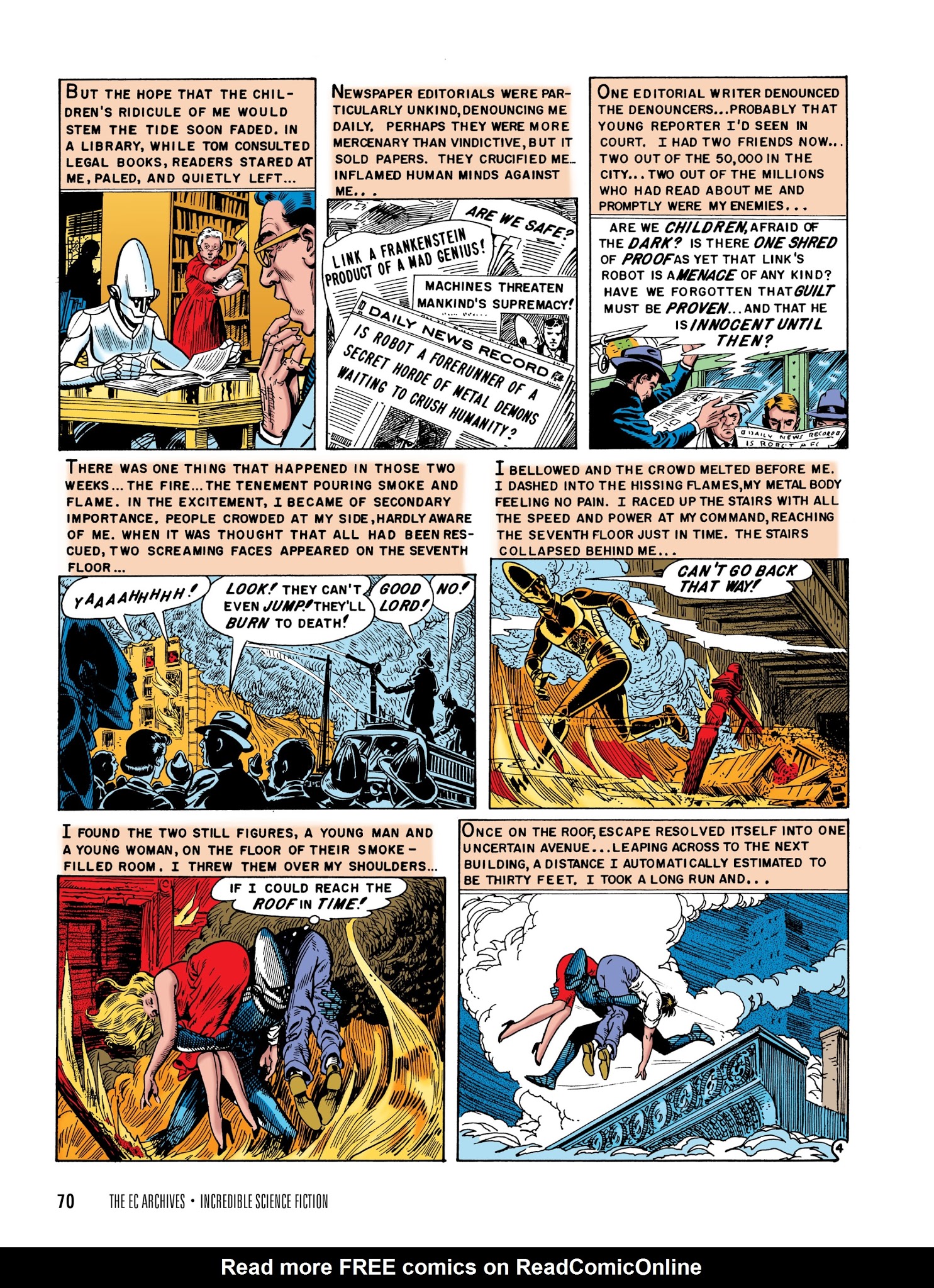 Read online The EC Archives: Incredible Science Fiction comic -  Issue # TPB - 72