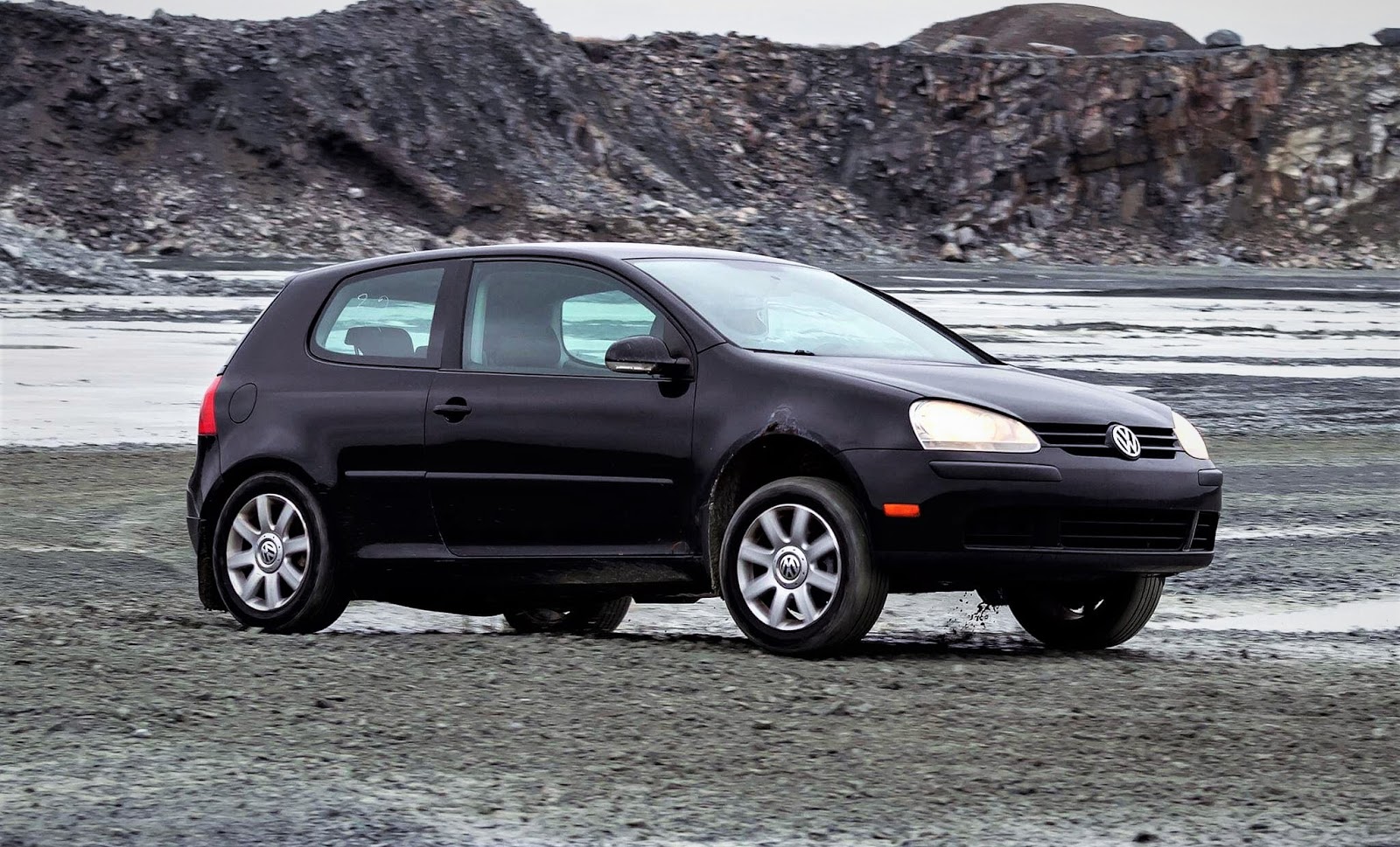 I Pretend My VW Rabbit is a Rally Car