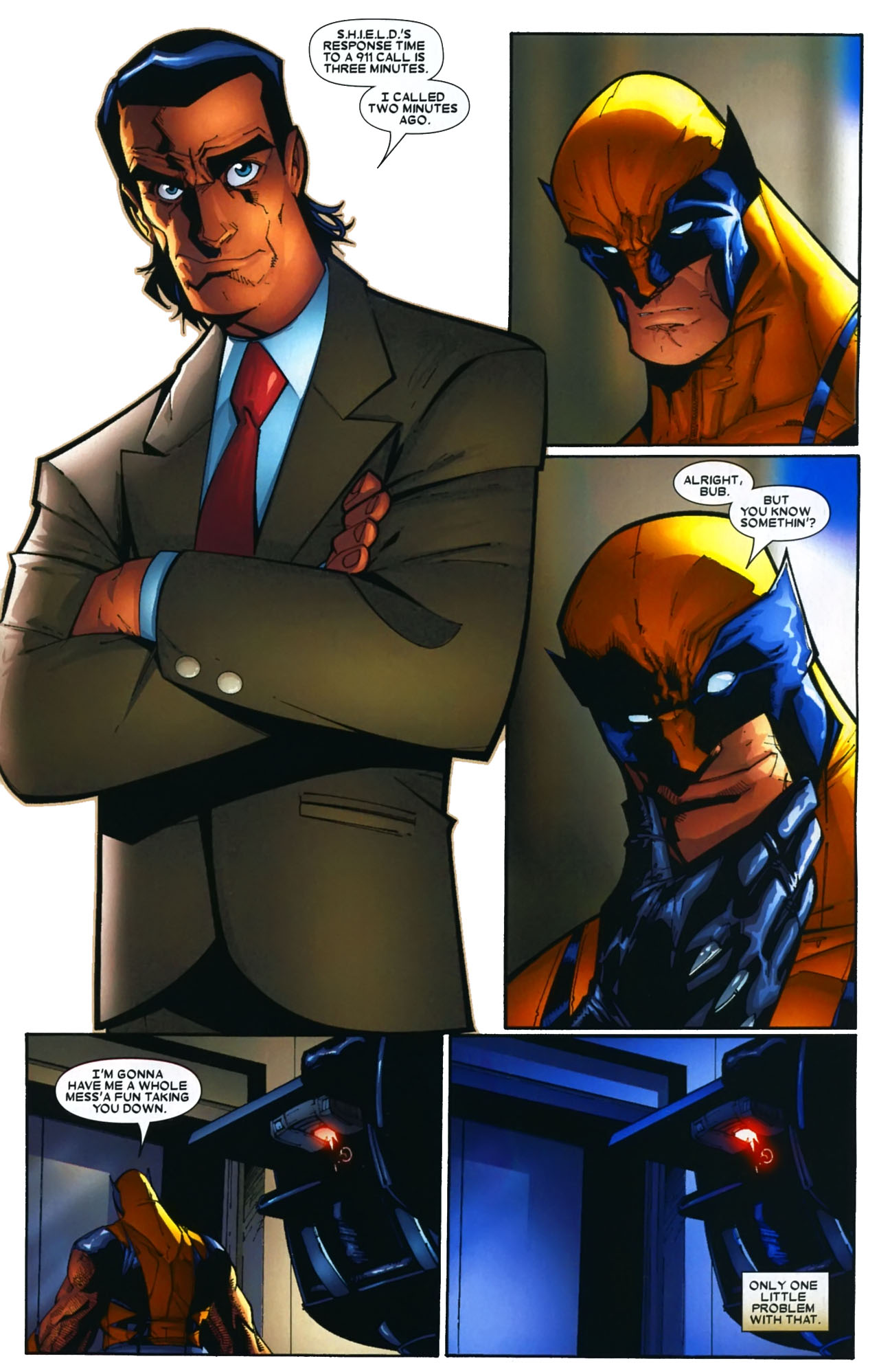 Wolverine (2003) Issue #46 #48 - English 9