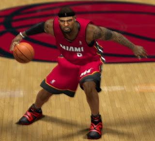 NBA 2K13 Shoes - PEAK Battier VII Heat LeBron James