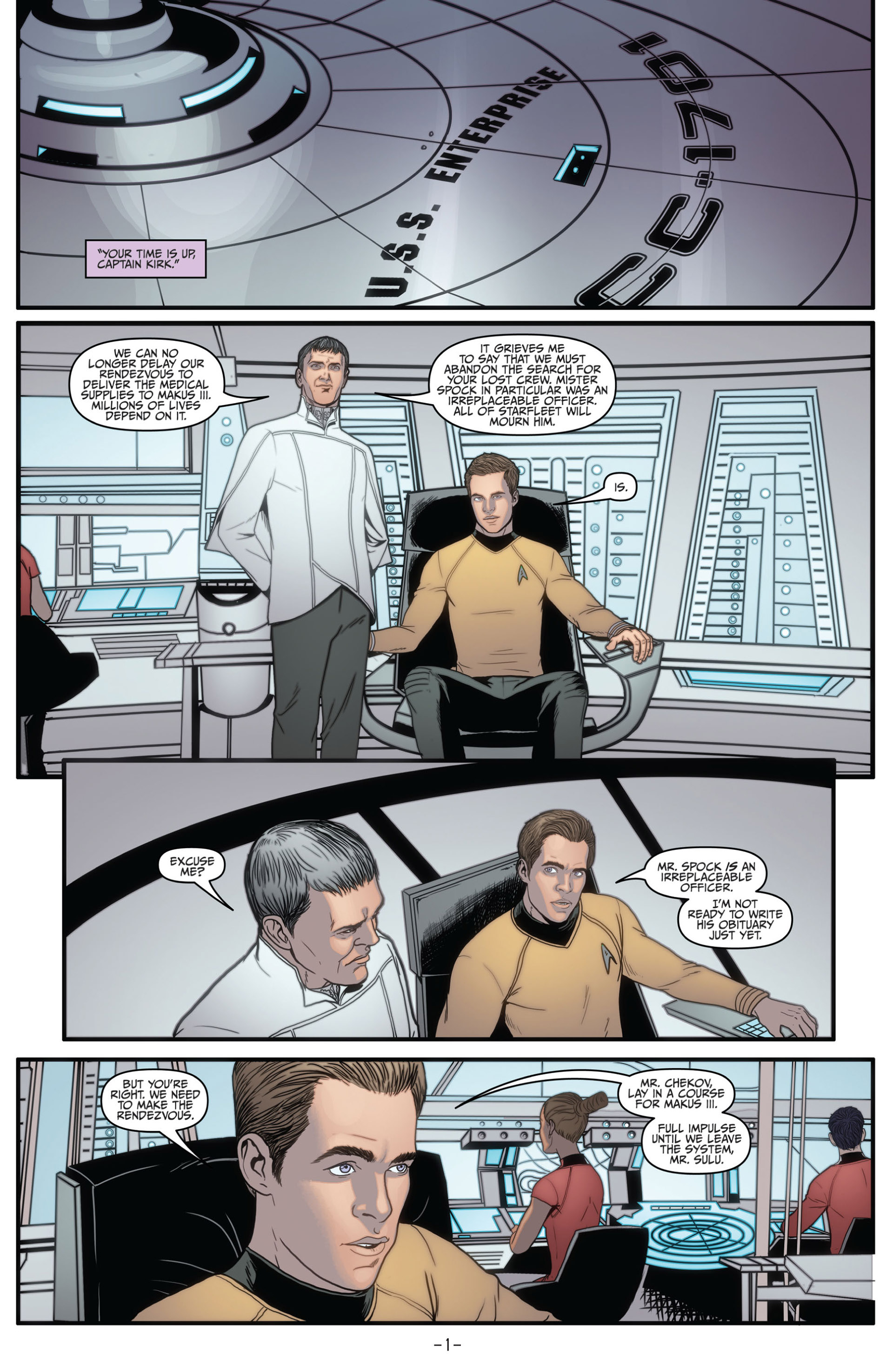 Read online Star Trek (2011) comic -  Issue #4 - 6