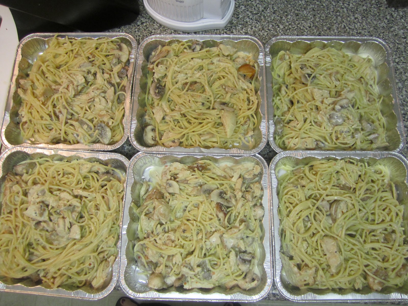 GingerBabyMama: Chicken Tetrazzini Freezer Recipe