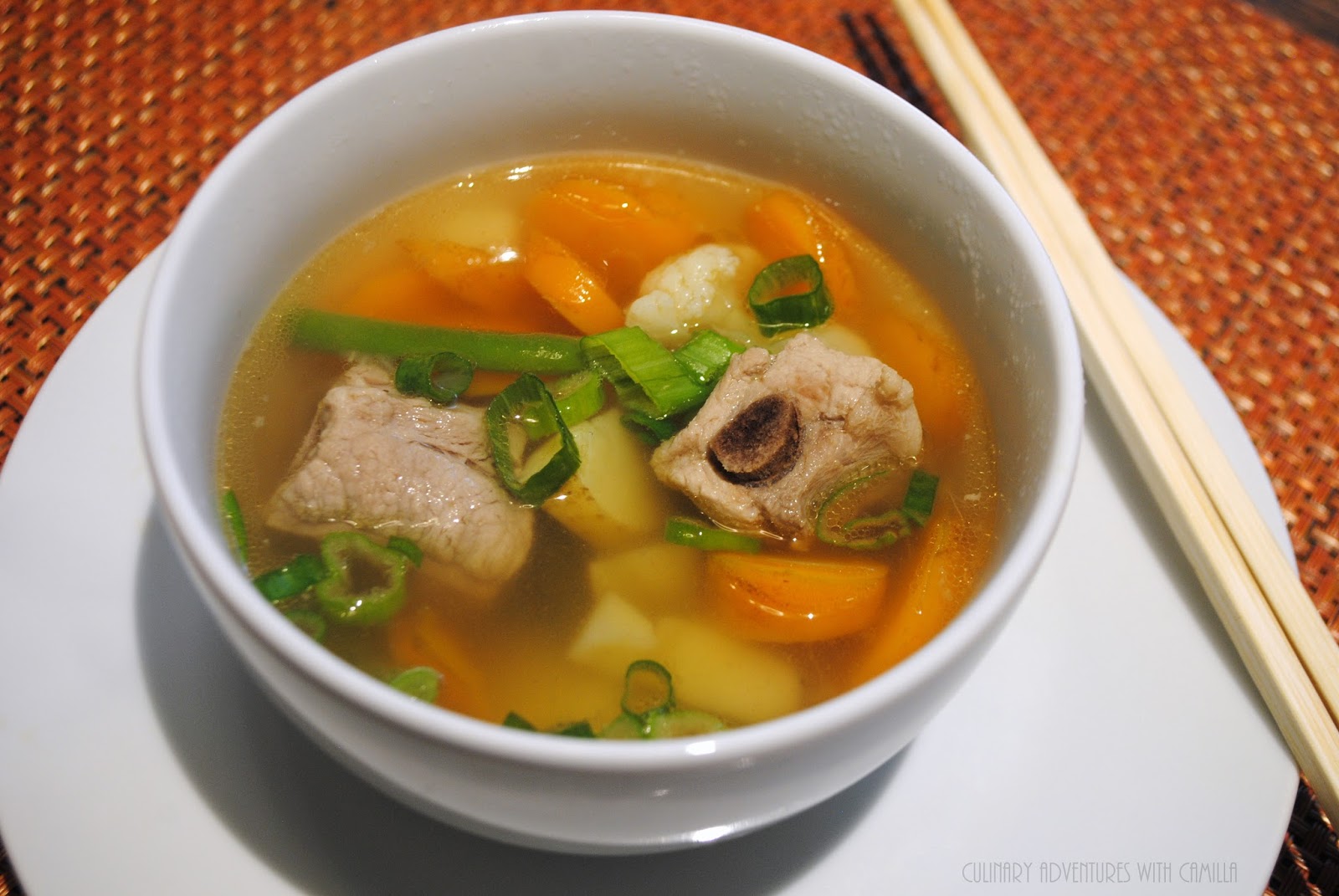 Canh Suon Khoai Tay (Vietnamese Spare Rib Soup) FoodieExtravaganza