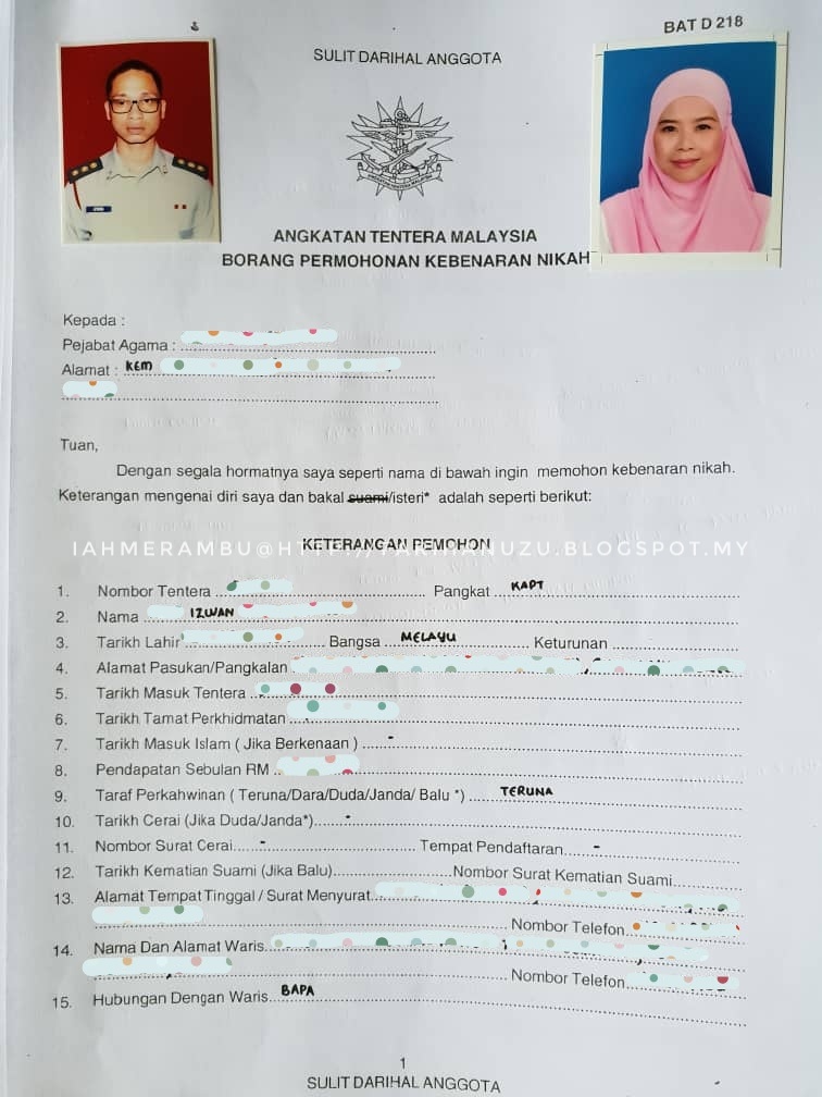 Gambar passport nikah