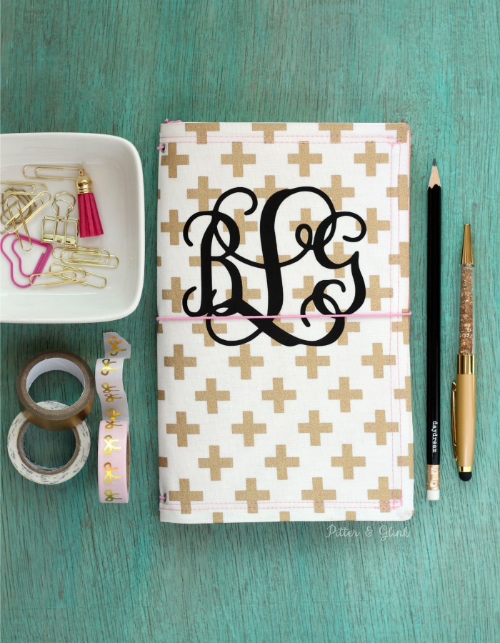 PitterAndGlink How to Easily Sew a Monogrammed Fauxdori